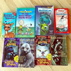 Children’s VHS Video bundle